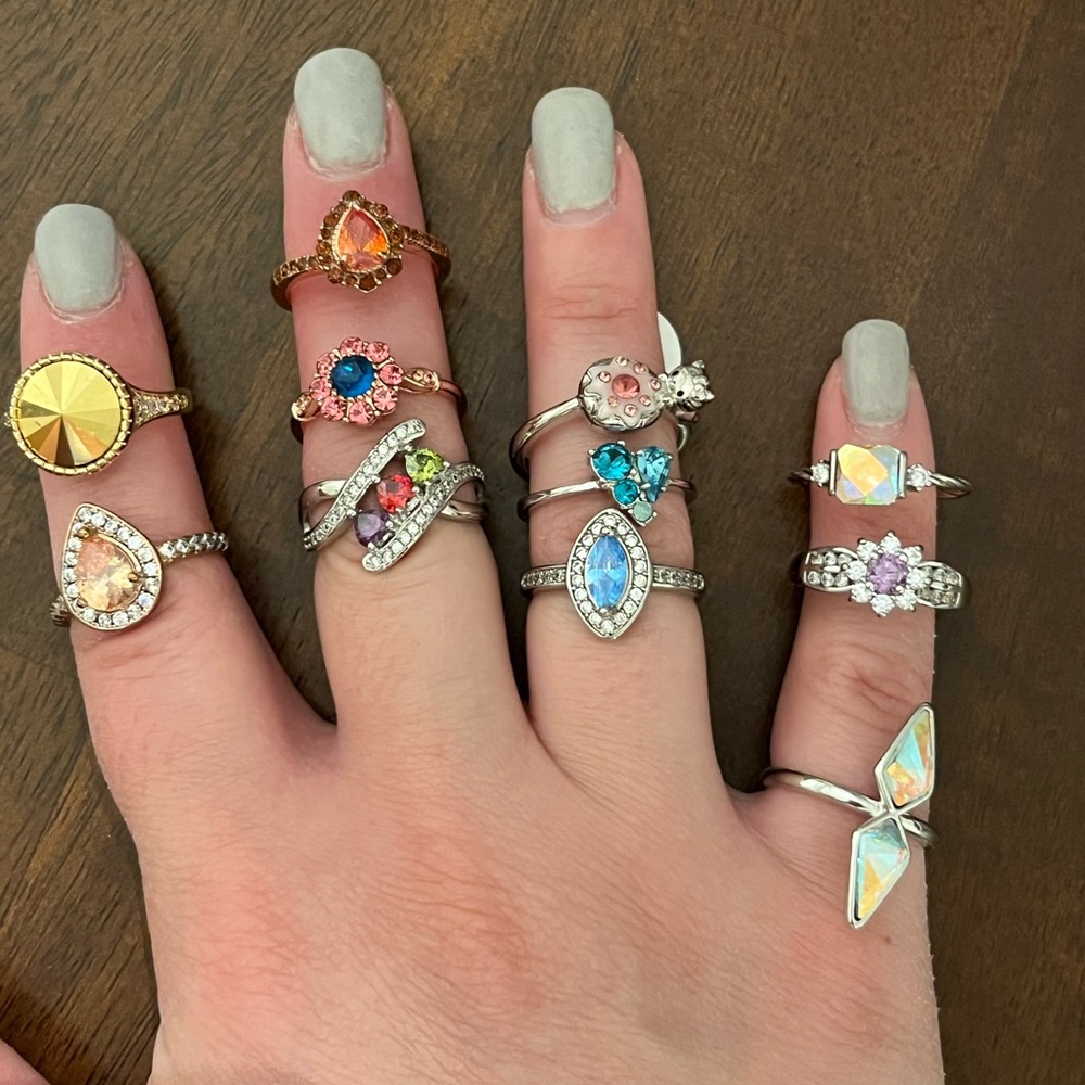 Fragrant jewels ring bundle